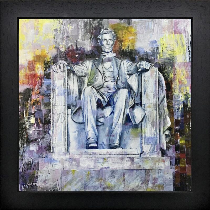 Paul McIntyre - 'Lincoln' - Framed Original Art