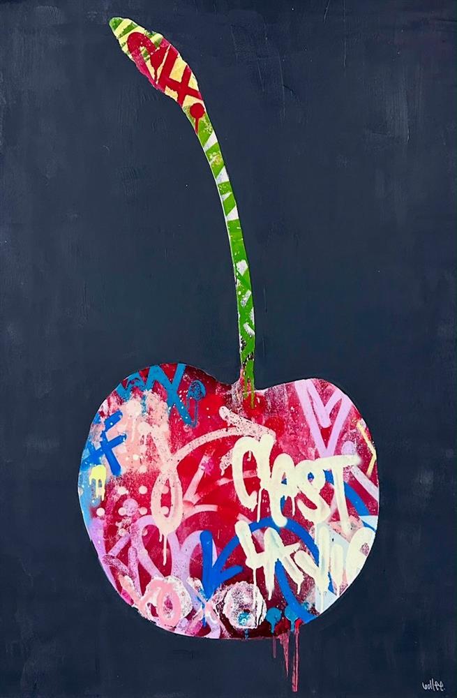 Bollee Patino - 'Lipgloss' - Framed Original Artwork
