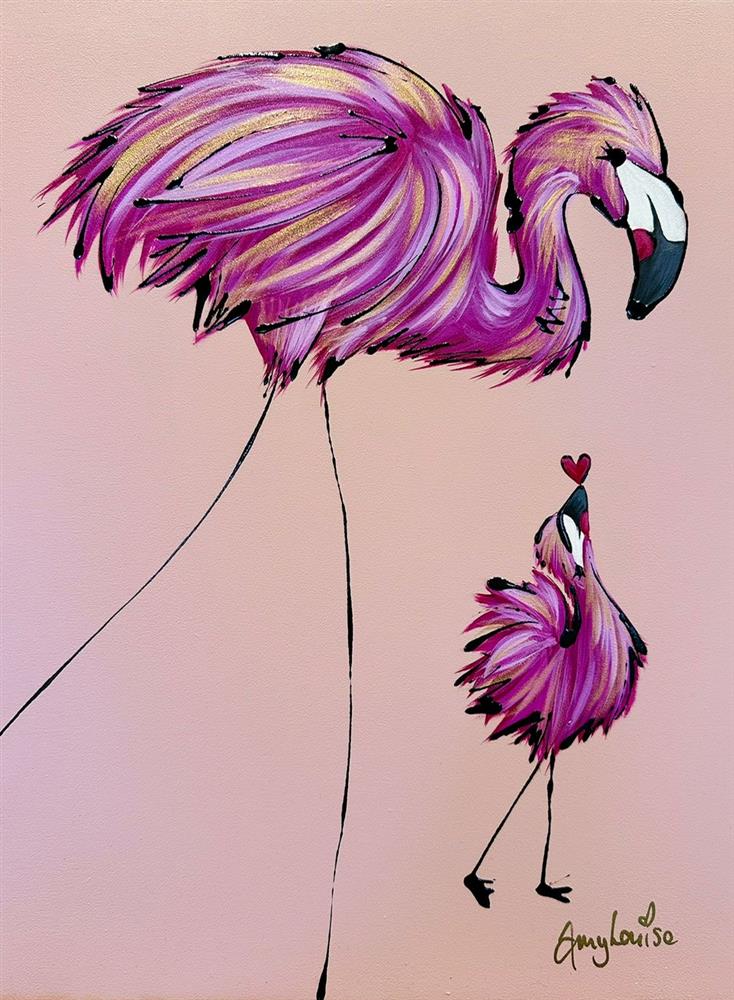 Amy Louise - 'Little Love' - Framed Original Art