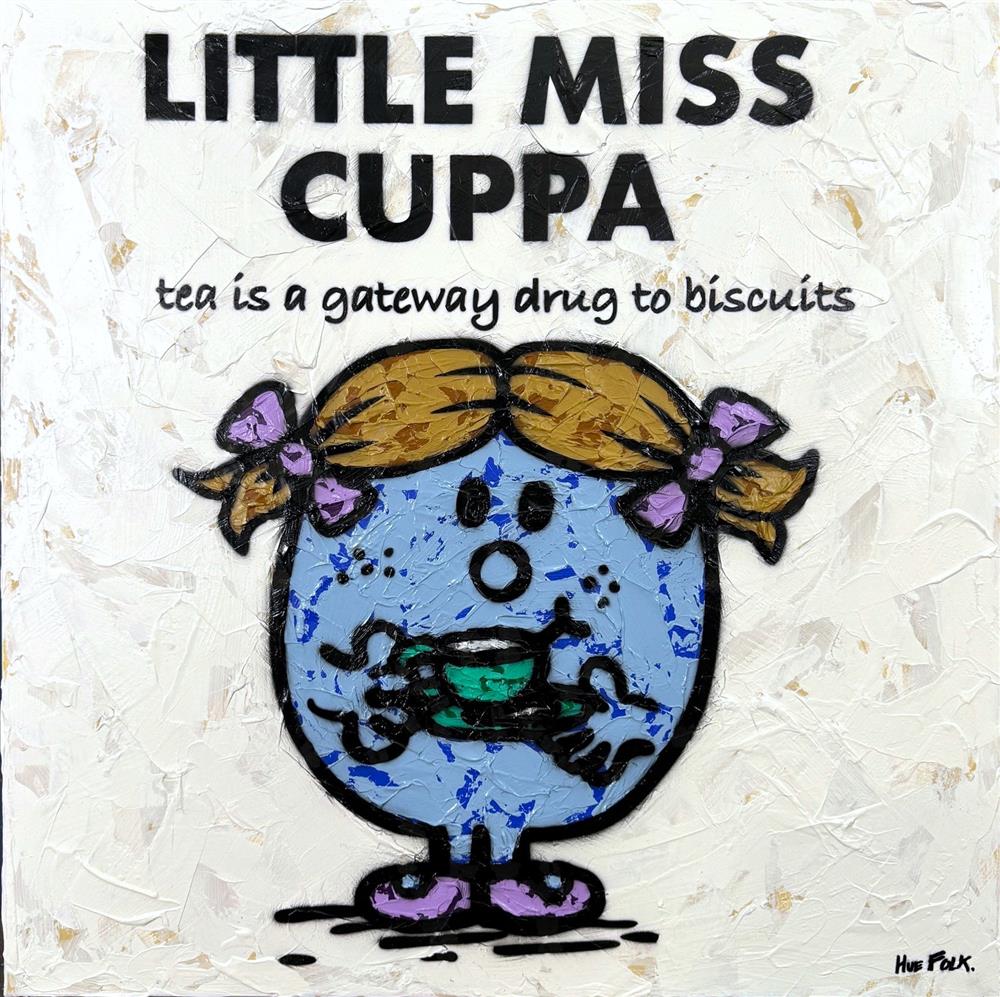 Hue Folk - 'Little Miss Cuppa - The Untold Stories' - Framed Original Artwork
