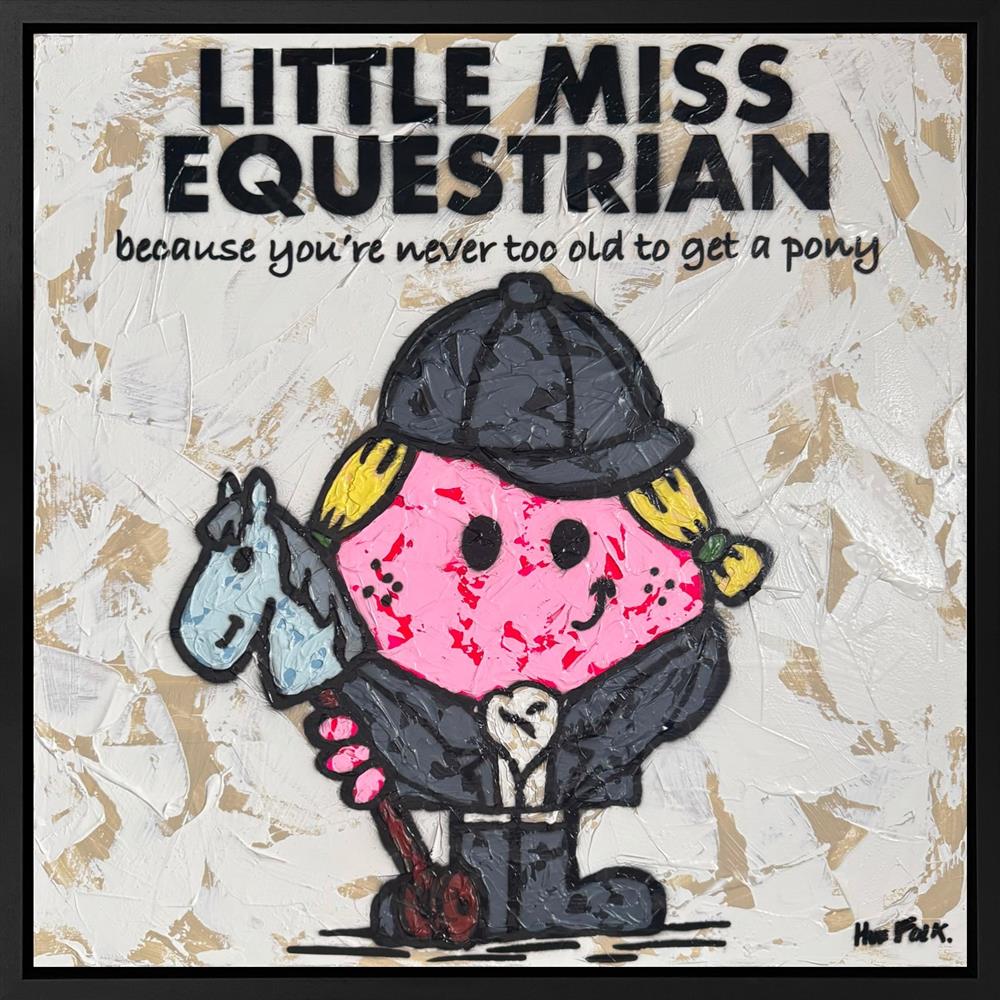 Hue Folk - 'Little Miss Equestrian - The Untold Stories' - Framed Original Artwork