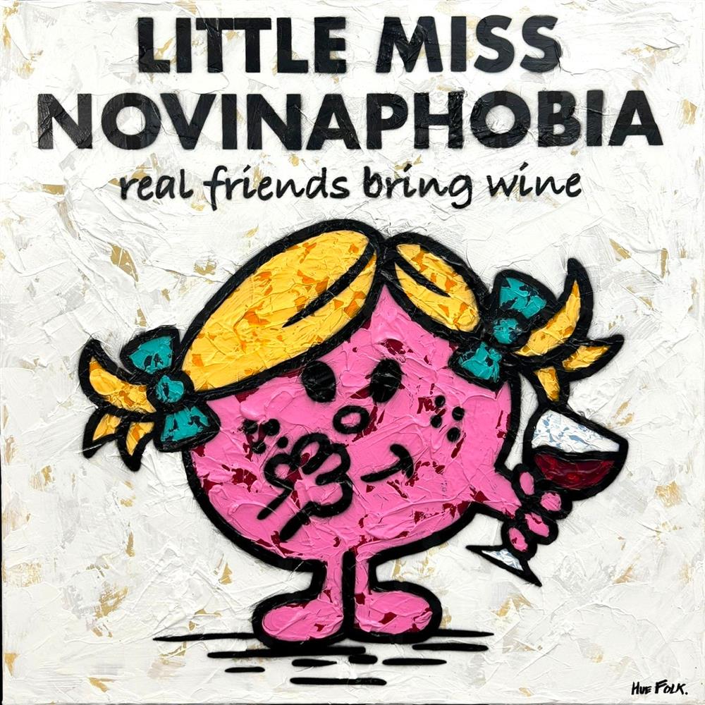 Hue Folk - 'Little Miss Novinaphobia - The Untold Stories' - Framed Original Artwork