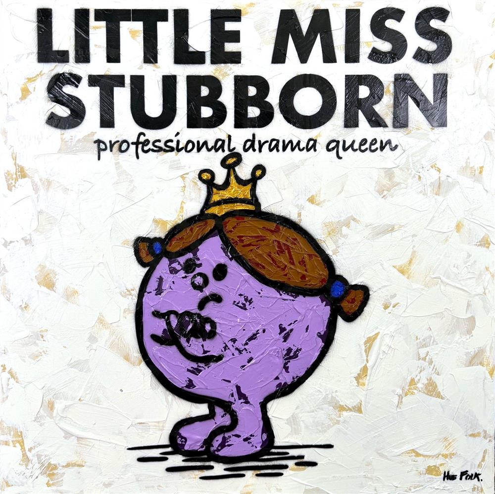 Hue Folk - 'Little Miss Stubborn - The Untold Stories' - Framed Original Artwork