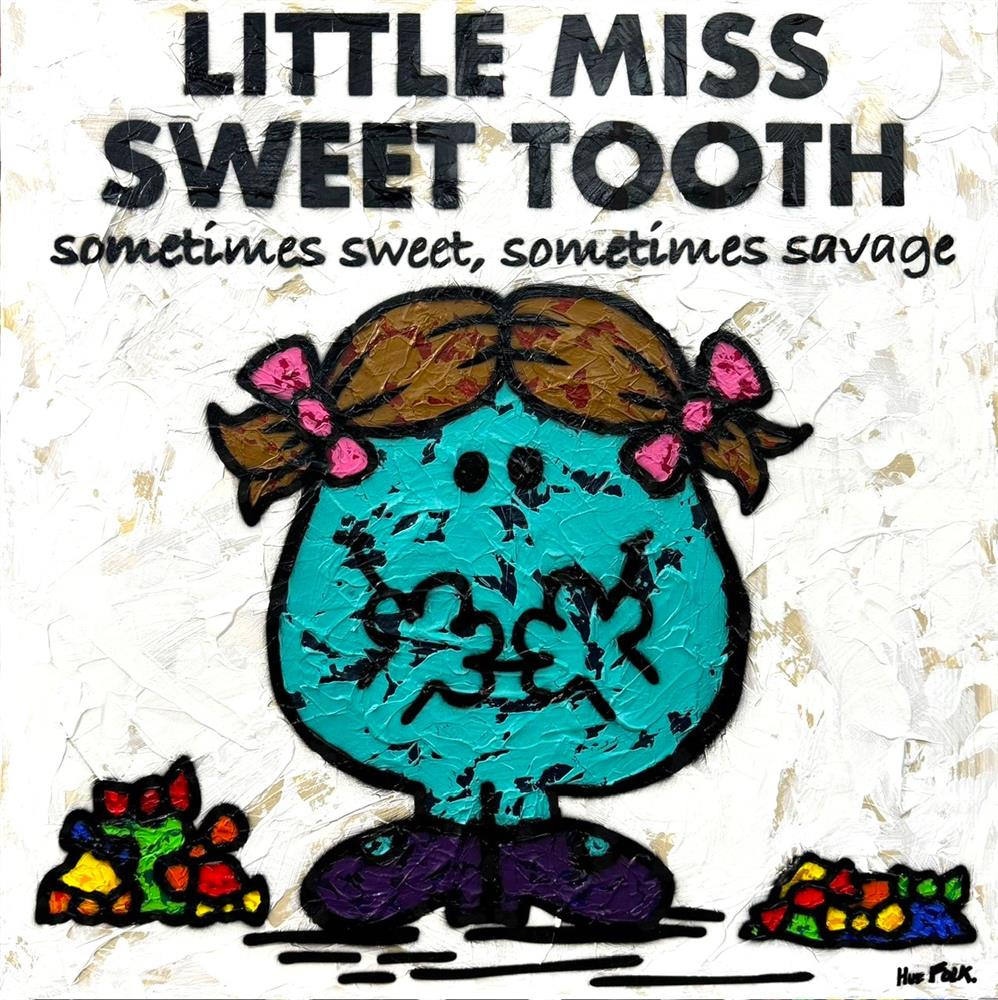 Hue Folk - 'Little Miss Sweet Tooth - The Untold Stories' - Framed Original Artwork