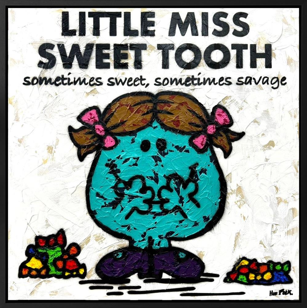 Hue Folk - 'Little Miss Sweet Tooth - The Untold Stories' - Framed Original Artwork