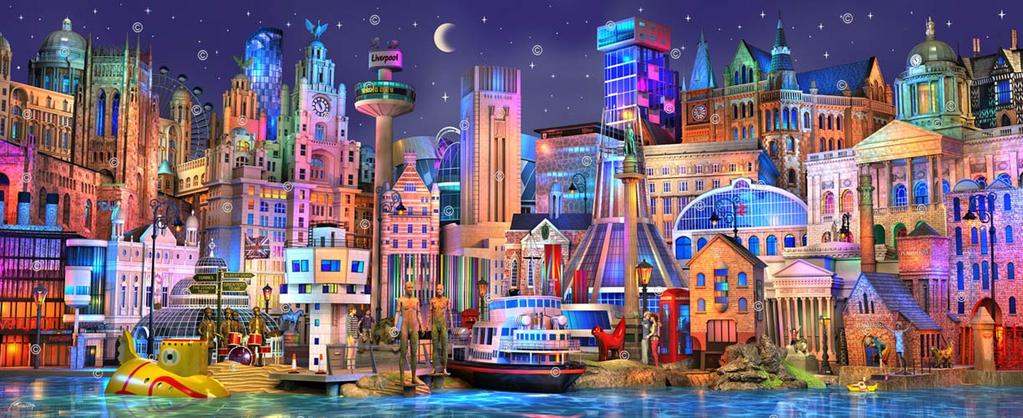 Keith Drury - 'Liverpool Bay' - Limited Edition Artwork