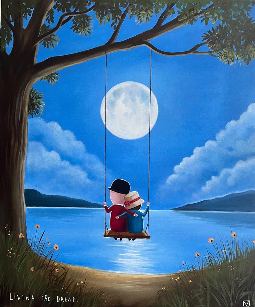 Michael Abrams - 'Living The Dream' - Framed Original Art