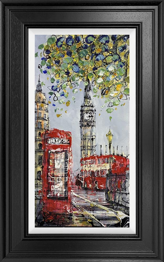 Nigel Cooke - 'London Calling' - Framed Original Artwork