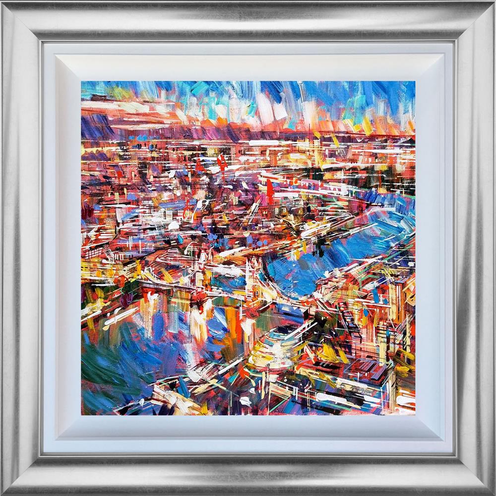 Colin Brown - 'London Illuminated' - Framed Original Art