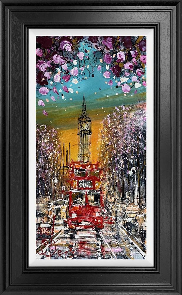 Nigel Cooke - 'London Lights' - Framed Original Artwork