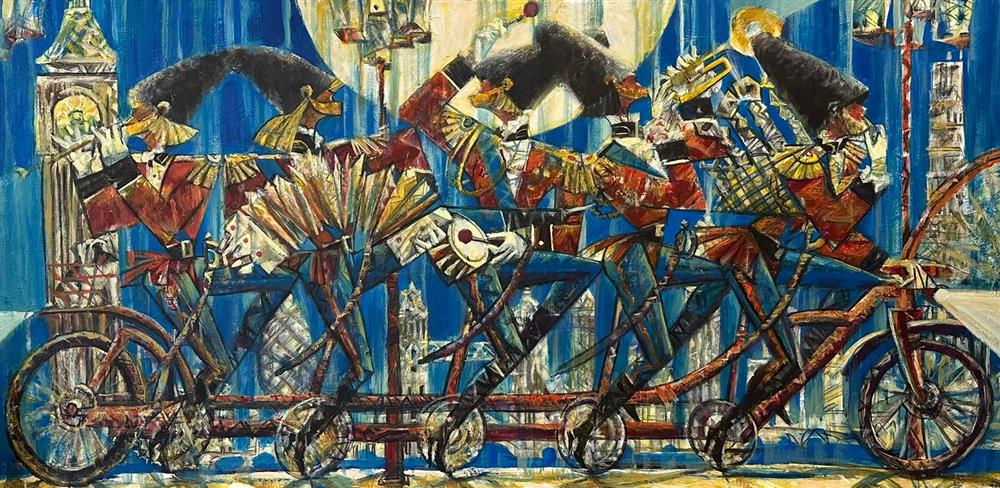 Andrei Protsouk - 'London Orchestra Symphony' - Framed Original Art