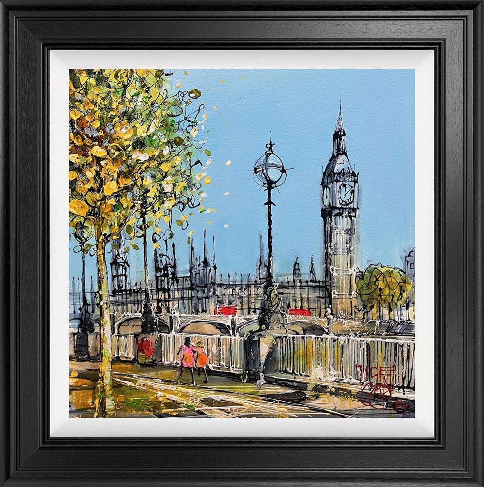 Nigel Cooke - 'London Sunshine' - Framed Original Artwork