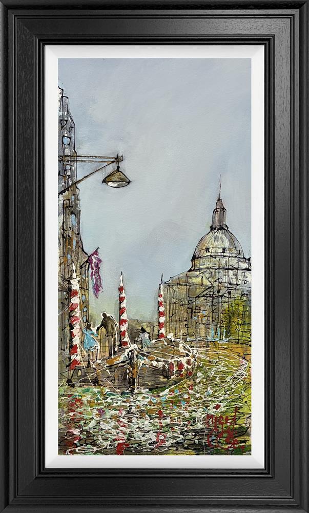 Nigel Cooke - 'Gondola Drift' - Framed Original Artwork