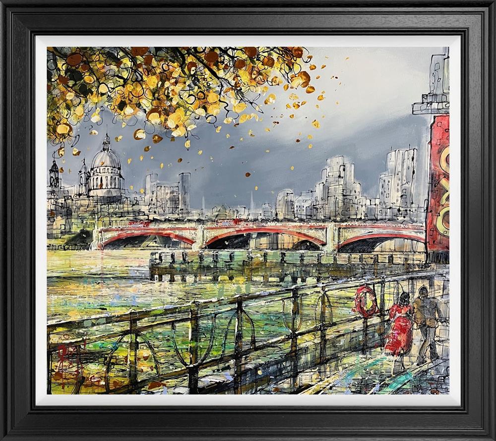 Nigel Cooke - 'London's Icon's' - Framed Original Artwork