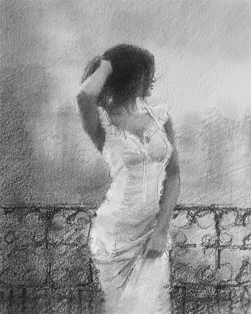 Tony Hinchliffe - 'Long Story Short - Study' - Framed Original Artwork