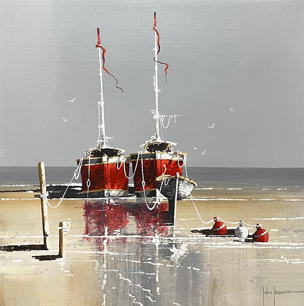 John Horsewell - 'Lost Between Waves' - Framed Original Artwork