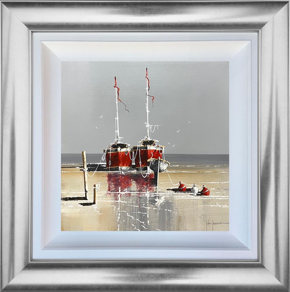 John Horsewell - 'Lost Between Waves' - Framed Original Artwork