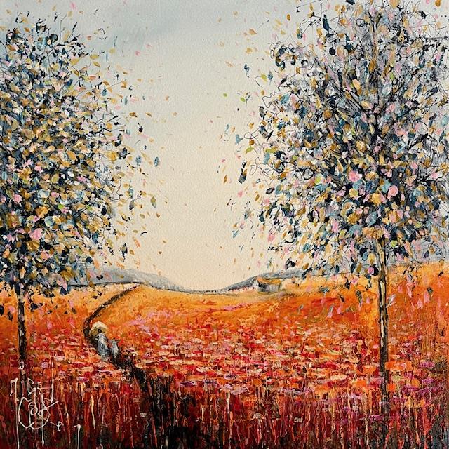 Nigel Cooke - 'Lost In The Meadow I' - Framed Original Artwork