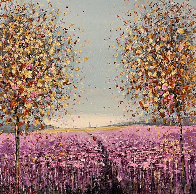 Nigel Cooke - 'Lost In The Meadow II' - Framed Original Artwork