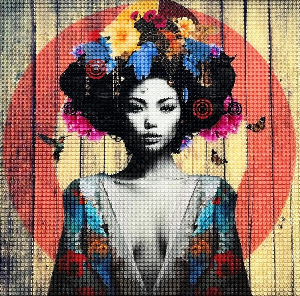 The Trunk Of Funk - 'Lotus - Shimmer Disc' - Framed Limited Edition