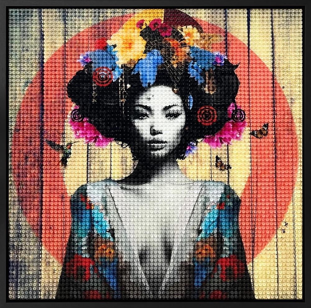 The Trunk Of Funk - 'Lotus - Shimmer Disc' - Framed Limited Edition