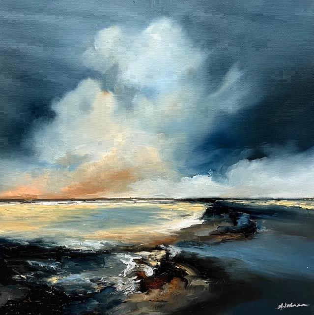 Alison Johnson - 'Love Beneath The Skies' - Framed Original Artwork