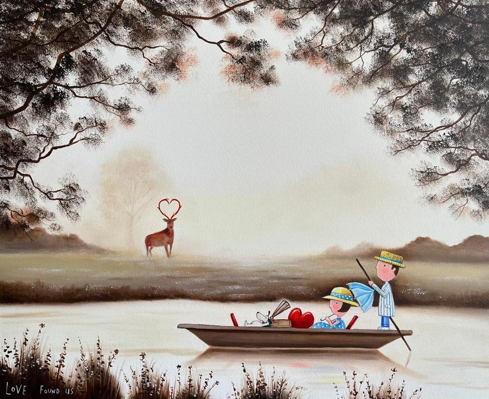 Michael Abrams - 'Love Found Us' - Framed Original Art