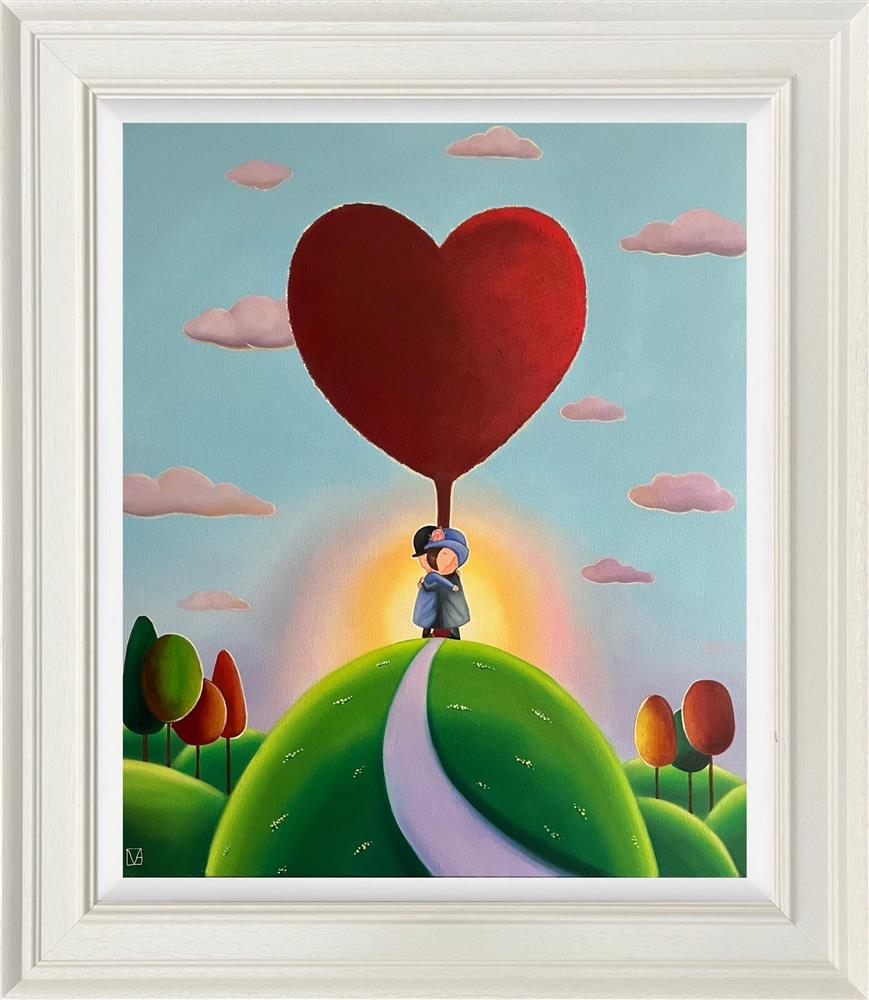 Michael Abrams - 'Love Grows Here' - Framed Original Artwork
