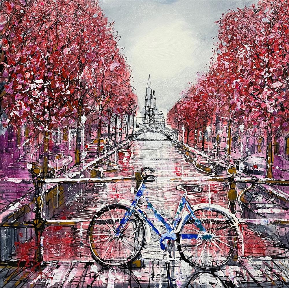 Nigel Cooke - 'Love In Amsterdam' - Framed Original Artwork