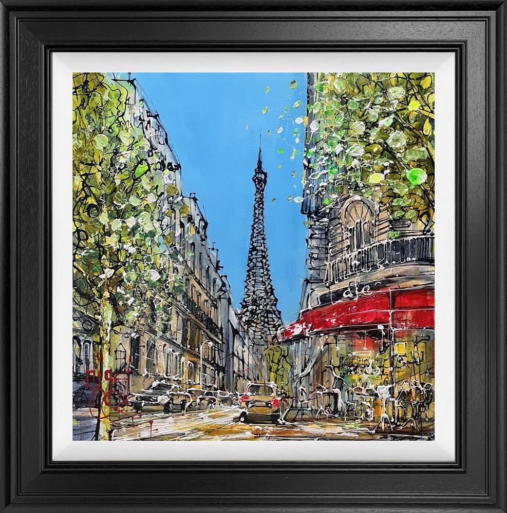 Nigel Cooke - 'Love In The City' - Framed Original Artwork