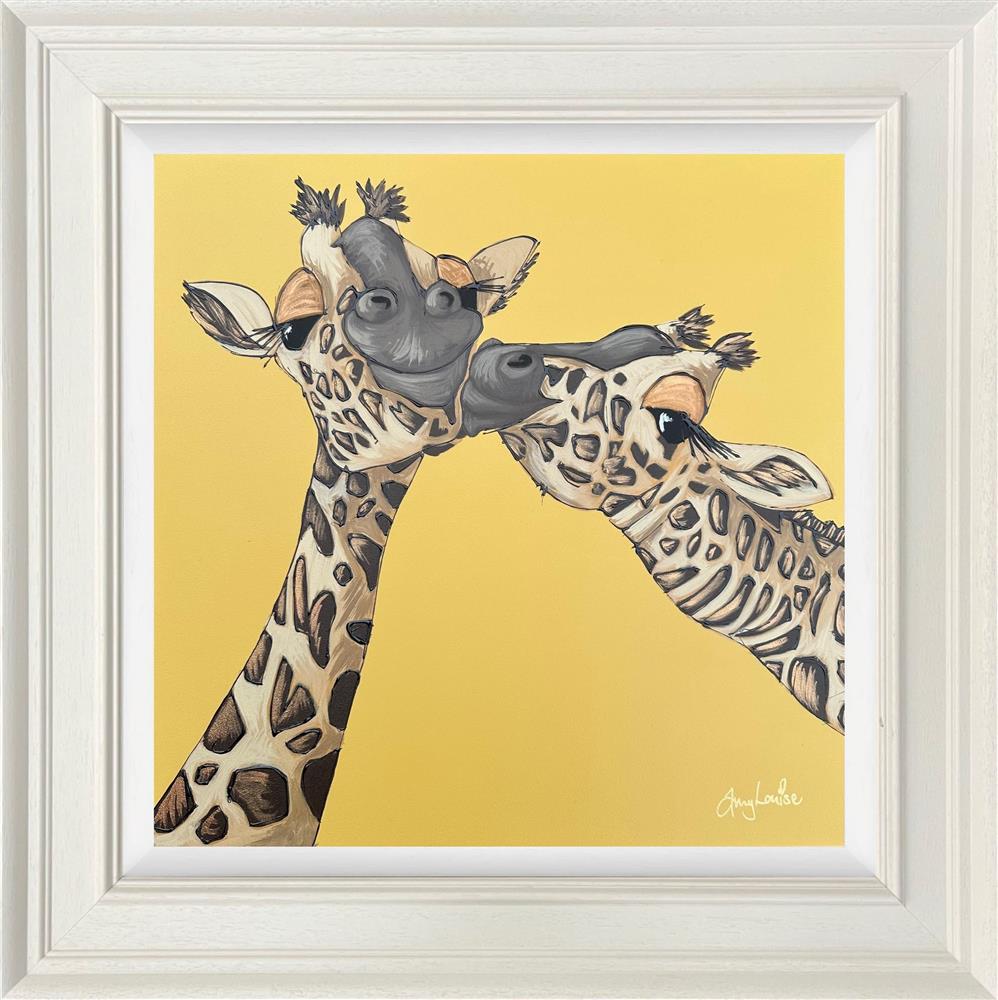 Amy Louise - 'Love Is In The Air' - Framed Original Art