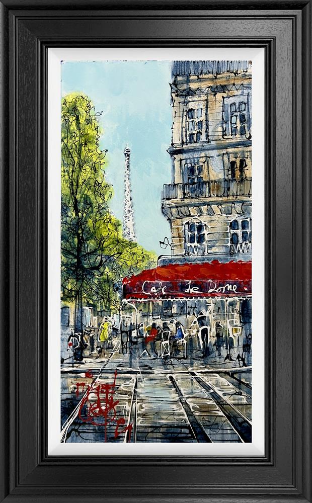 Nigel Cooke - 'Love Is In The Air' - Framed Original Artwork