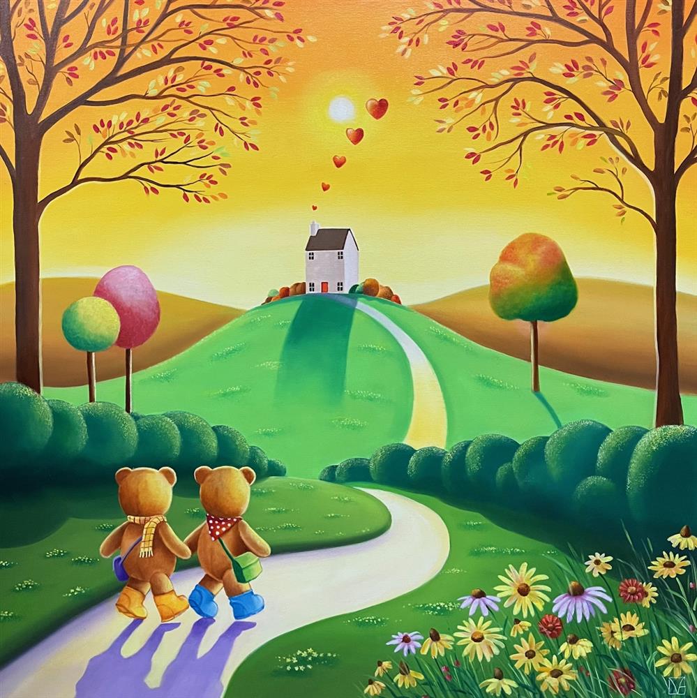 Michael Abrams - 'Love Leads Us Home' - Framed Original Artwork