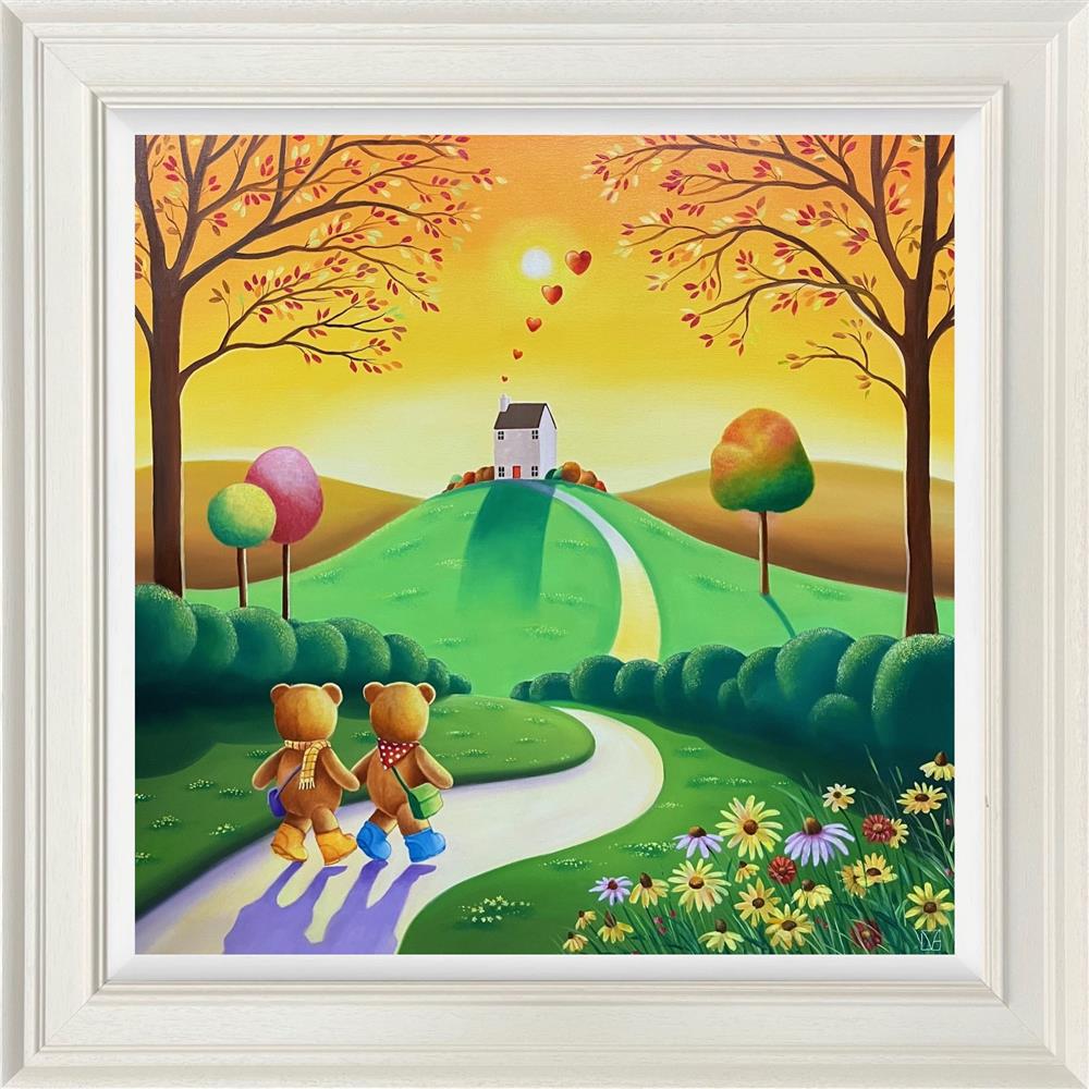 Michael Abrams - 'Love Leads Us Home' - Framed Original Artwork
