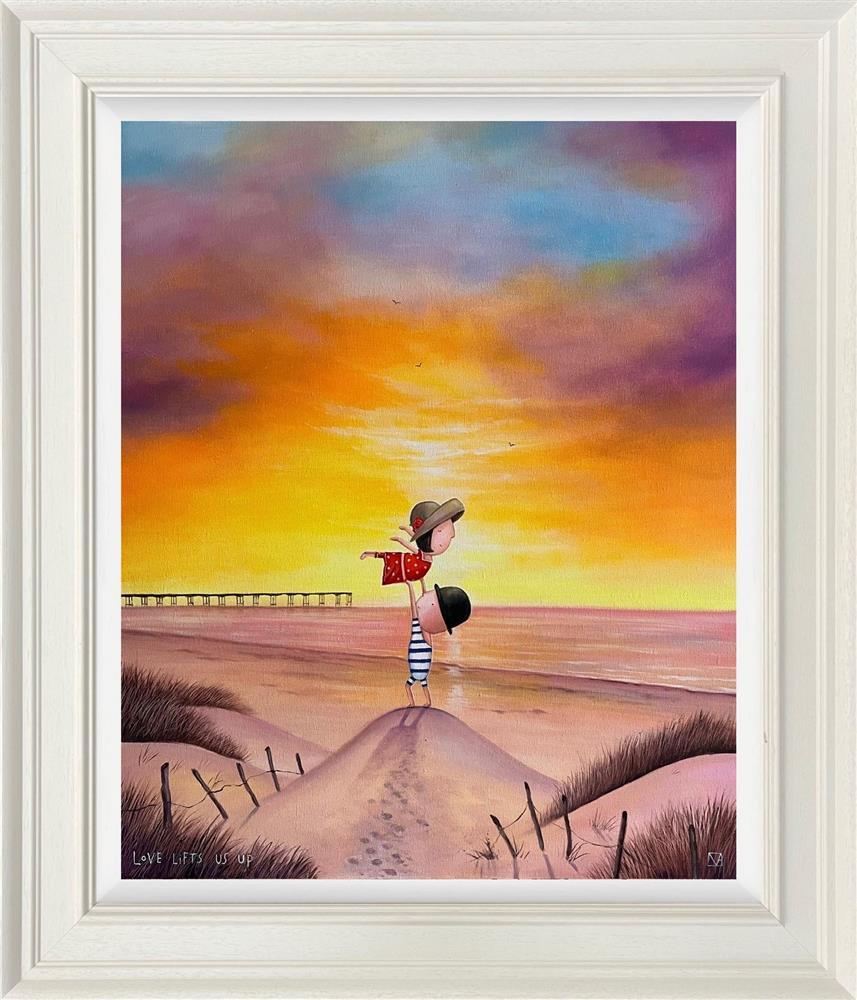 Michael Abrams - 'Love Lifts Us Up' - Framed Exclusive Limited Edition