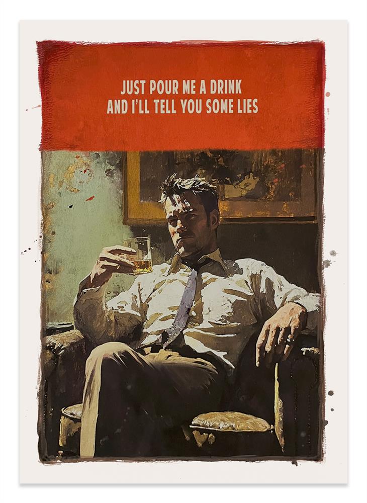 Linda Charles - 'Love On The Rocks - Remastered - Deluxe ' - Framed Limited Edition