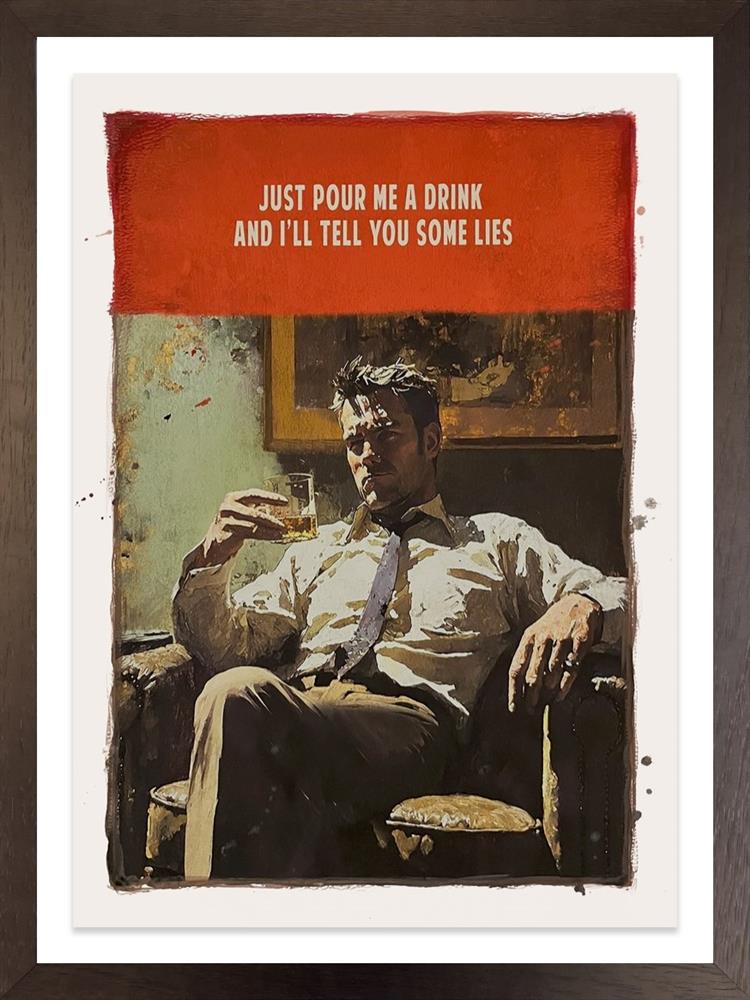 Linda Charles - 'Love On The Rocks - Remastered - Deluxe ' - Framed Limited Edition