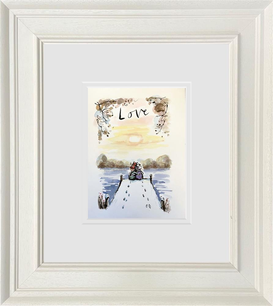 Michael Abrams - 'Love - Sketch' - Framed Original Art