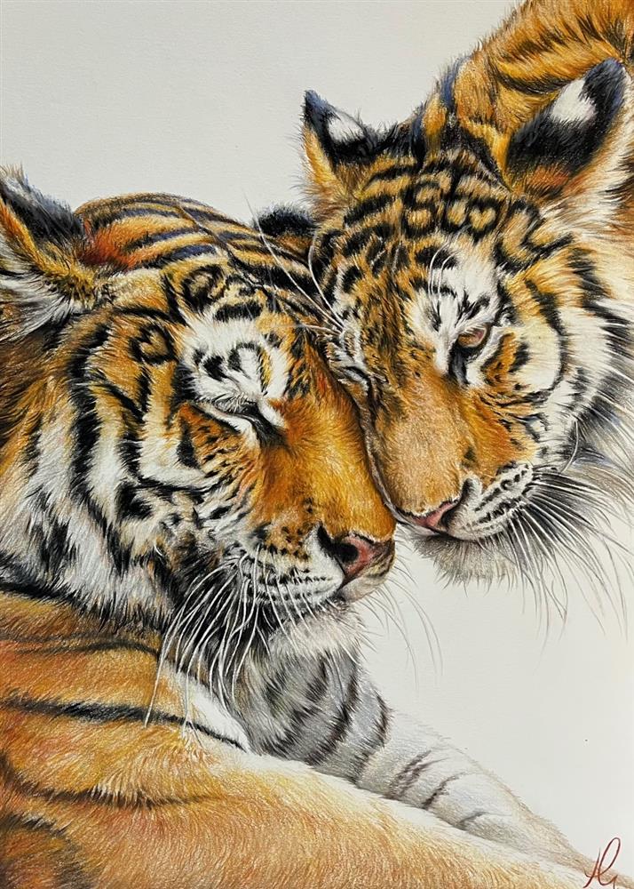 Hayley Goodhead - 'Love Story - Study' - Framed Original Artwork