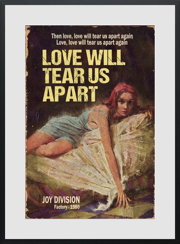 Linda Charles - 'Love Will Tear Us Apart' - Framed Original Artwork