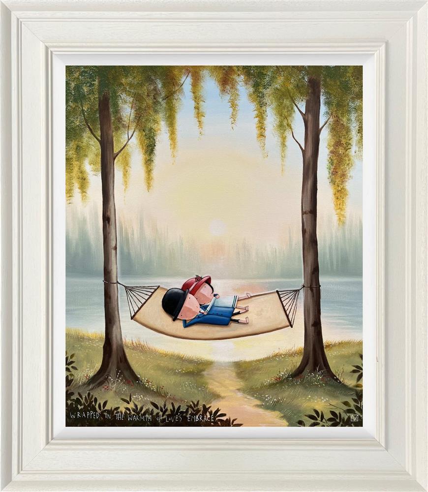 Michael Abrams - 'Loves Embrace' - Framed Original Art