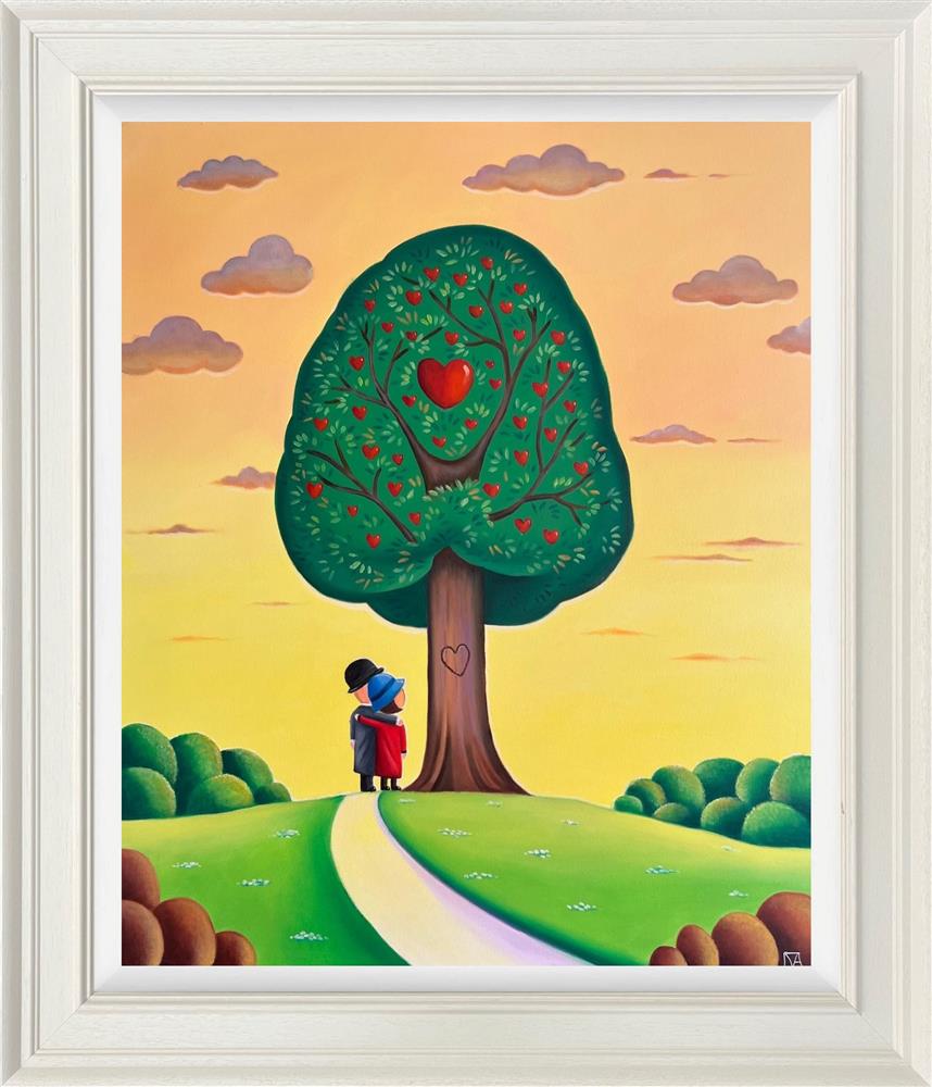 Michael Abrams - 'Love's Wonderful Journey' - Framed Original Artwork