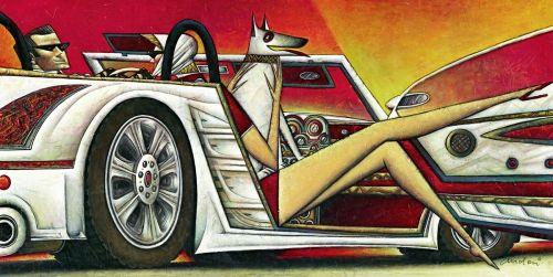 Andrei Protsouk - 'Low Rider' - Framed Limited Edition Art