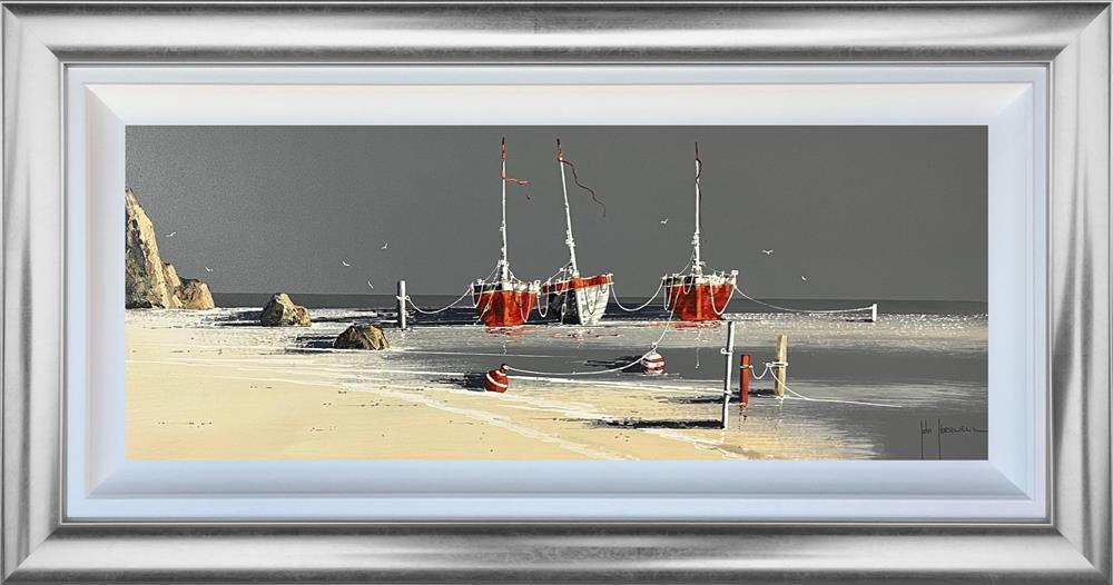 John Horsewell - 'Low Tide Reflections' - Framed Original Artwork