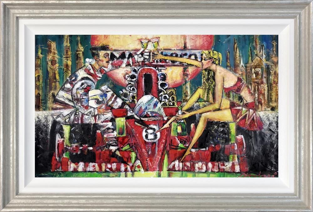 Andrei Protsouk - 'Lucky Ride' - Framed Original Artwork