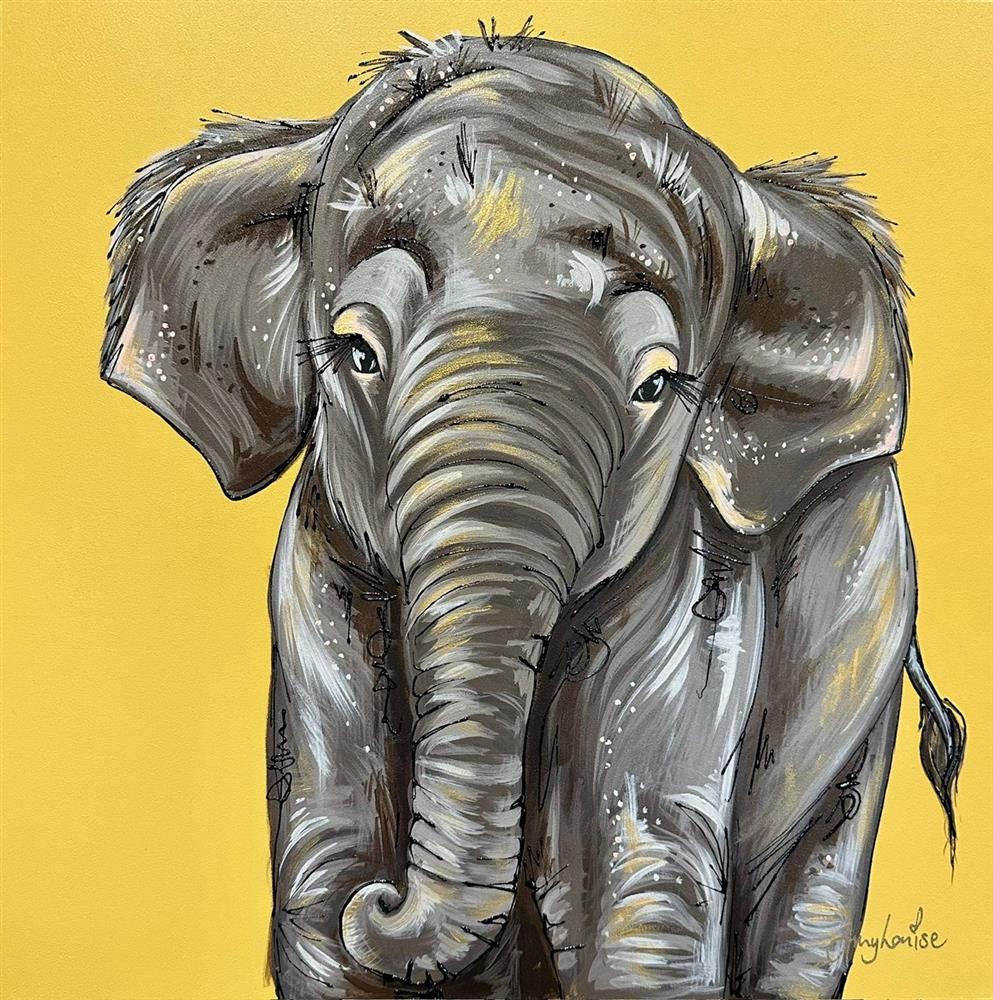 Amy Louise - 'Luna' - Framed Original Art