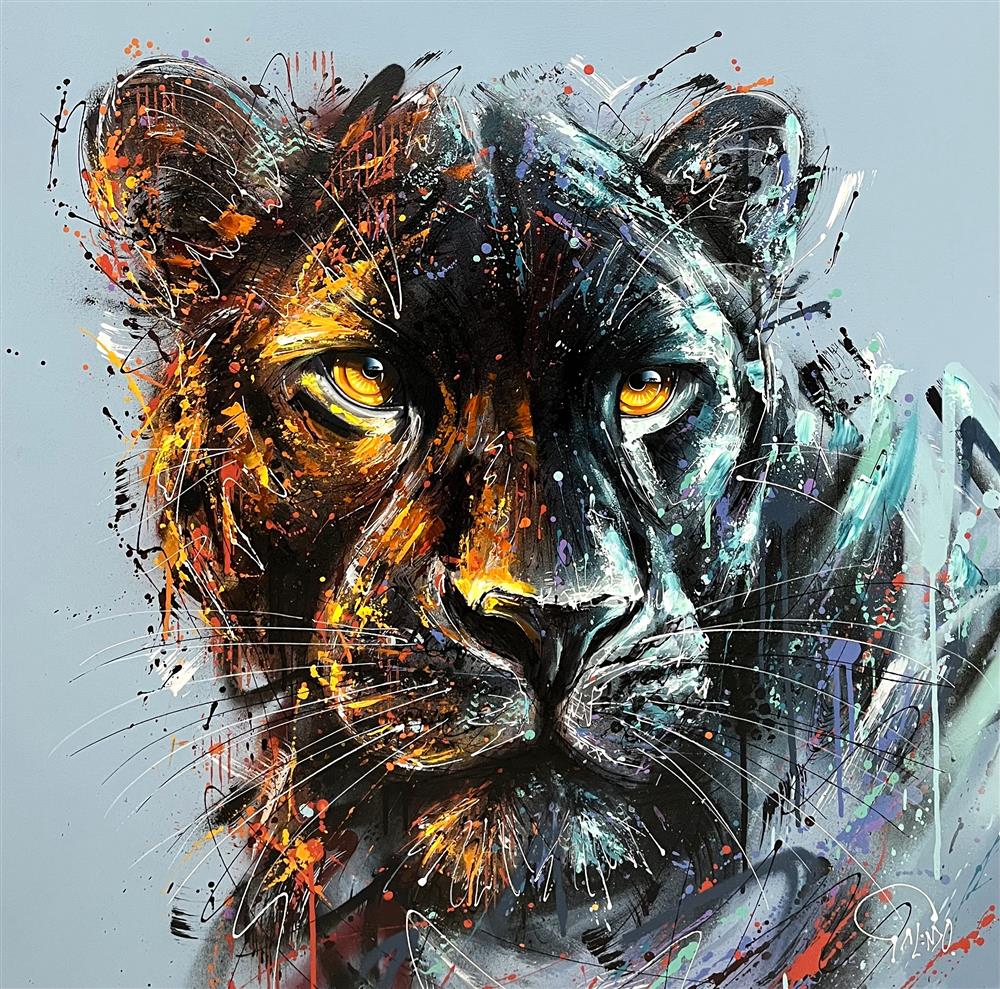 Joe Galindo - 'Luna' - Framed Original Art