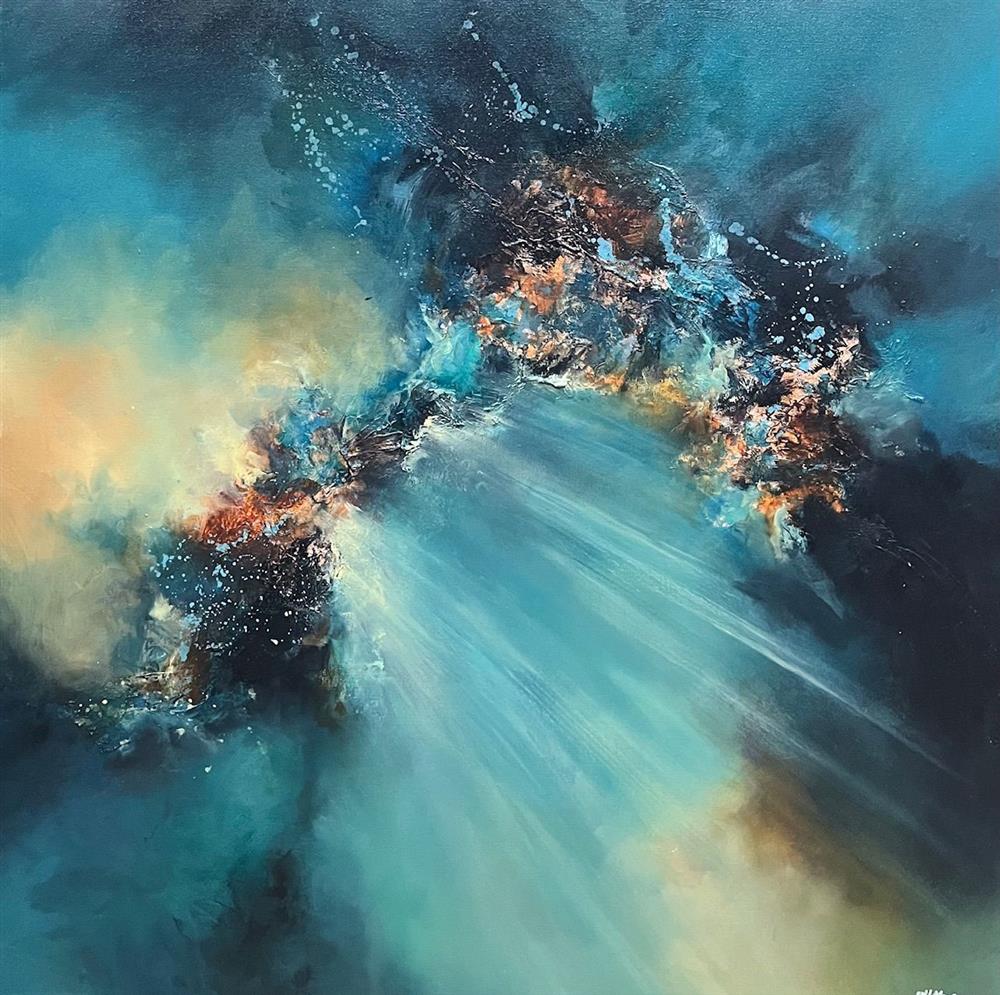 Alison Johnson - 'Lunar Silence II' - Framed Original Artwork