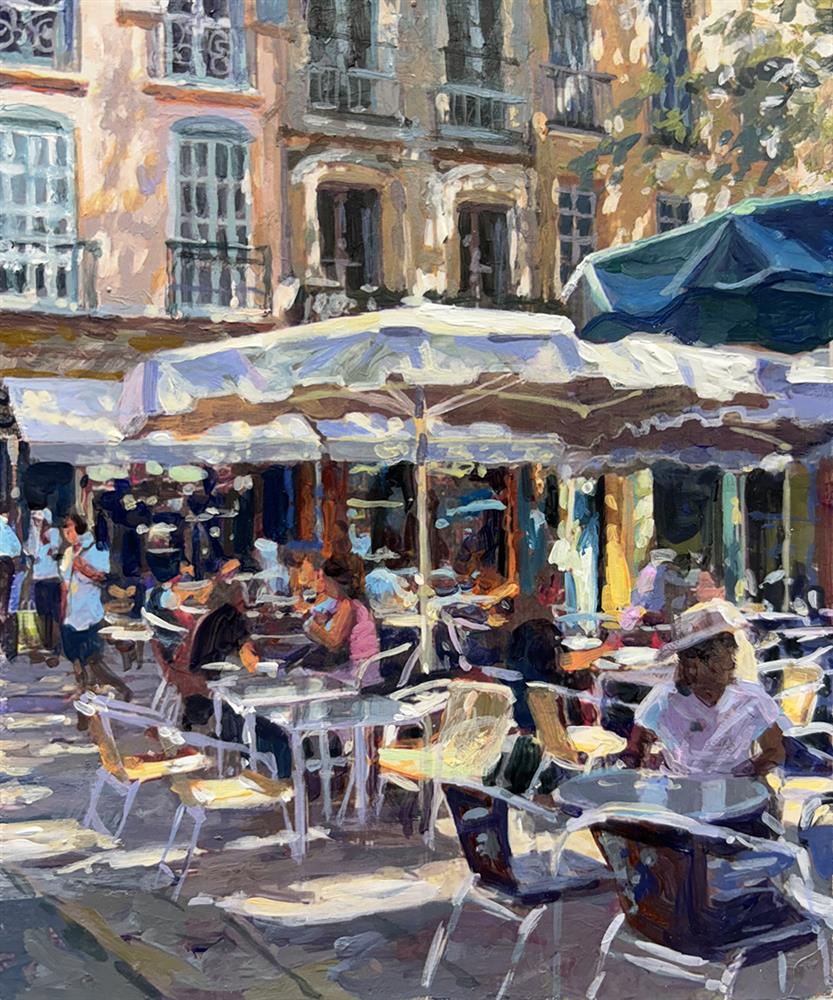 Rachele Dryden-Smith - 'Lunchtime' - Framed Original Artwork