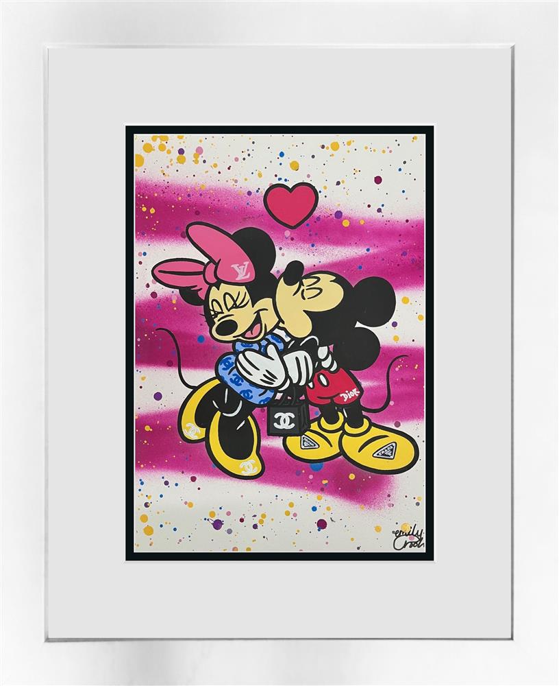 Emily Crook - 'Luxury Lovers - Study' - Framed Original Art